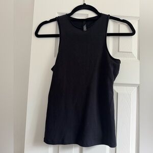 Skims raw edge racerback tank top